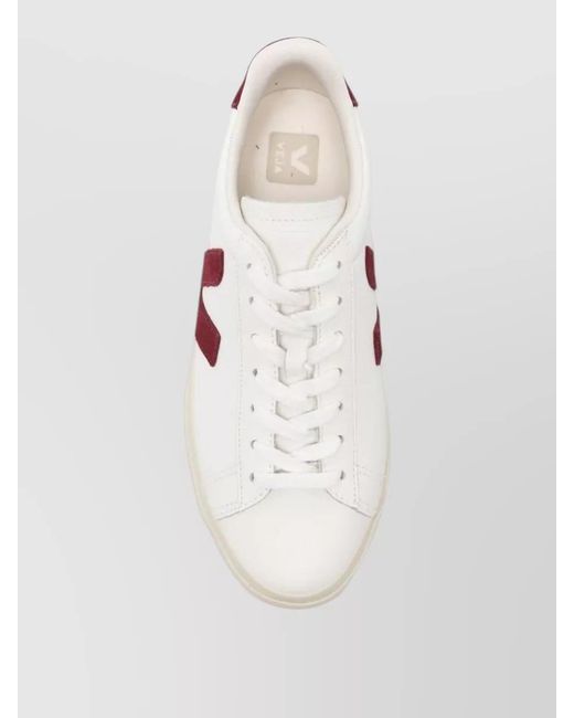 Veja Multicolor Lace Up Sneakers Casual Round Toe Silhouette