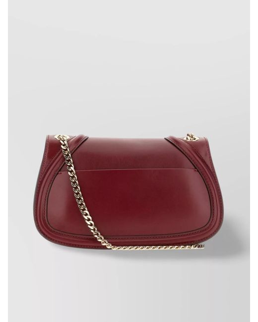 Gucci Red Blondie Small Leather Shoulder Bag