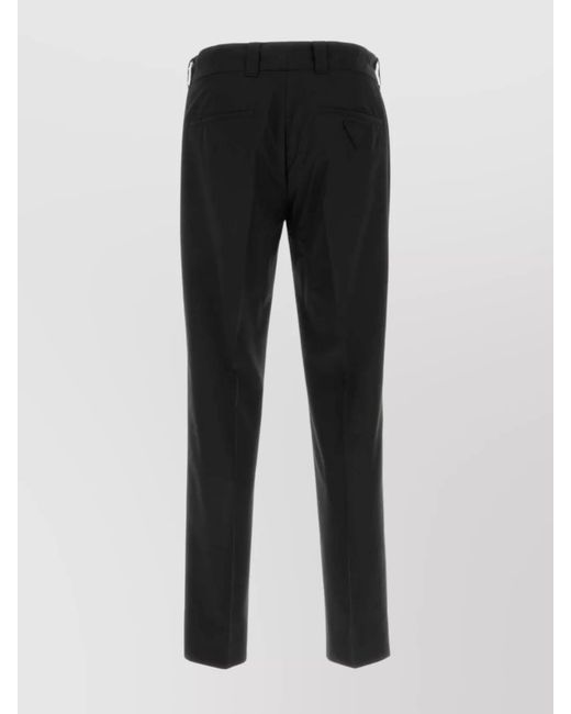Prada Black Tapered Trousers for men