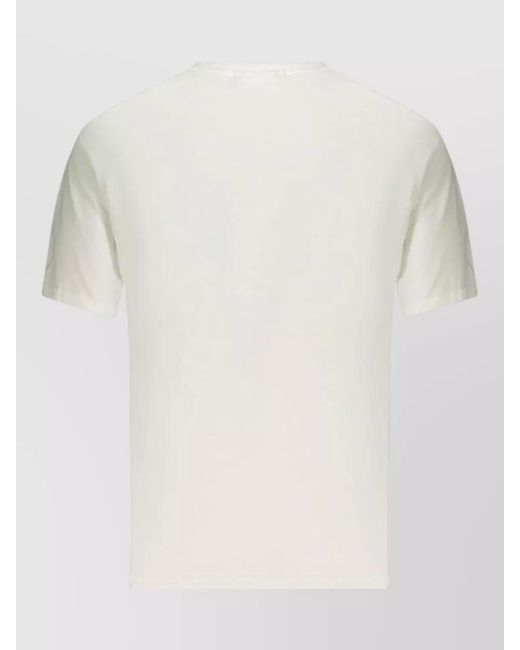 Calvin Klein White Cotton T-Shirt for men