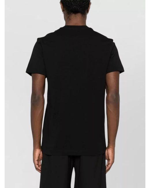 Moschino Black Short-Sleeve T-Shirt for men