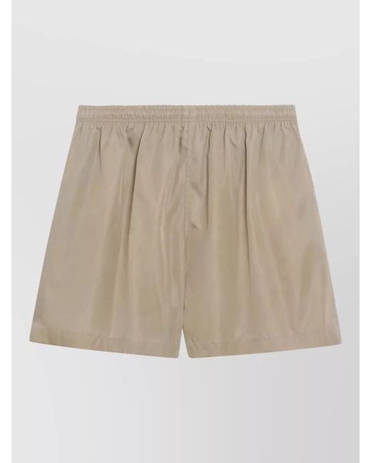 Prada Natural Relaxed Lounge Underwear Set Elastic Waistband