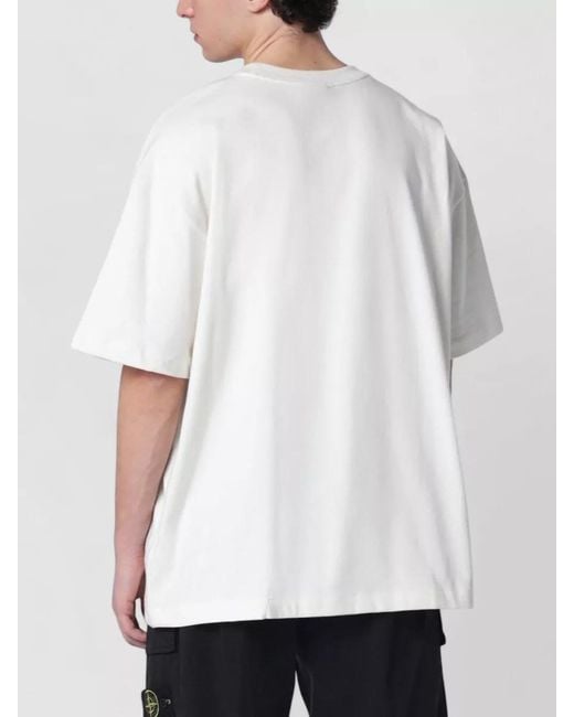 The North Face White Logo Patch T-Shirt for men