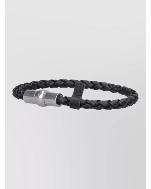 Mulberry Metallic Braided Bracelet Jewelry Round Strand Design