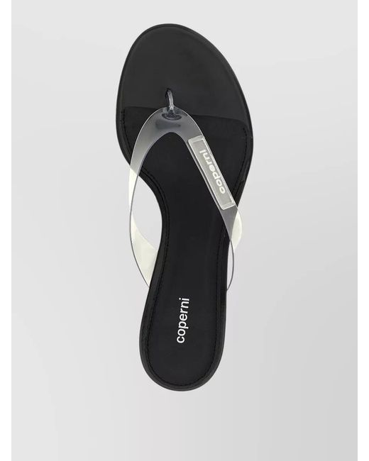Coperni Multicolor Pvc Wedge Thong Sandals