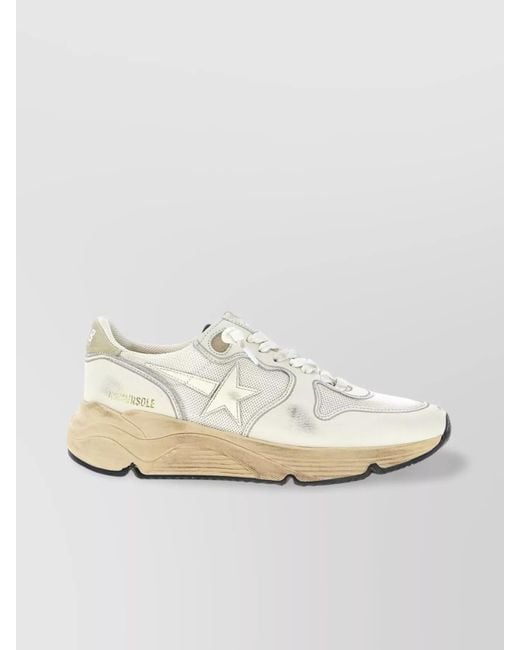 Golden Goose Deluxe Brand Natural Leather Low-Top Sneakers