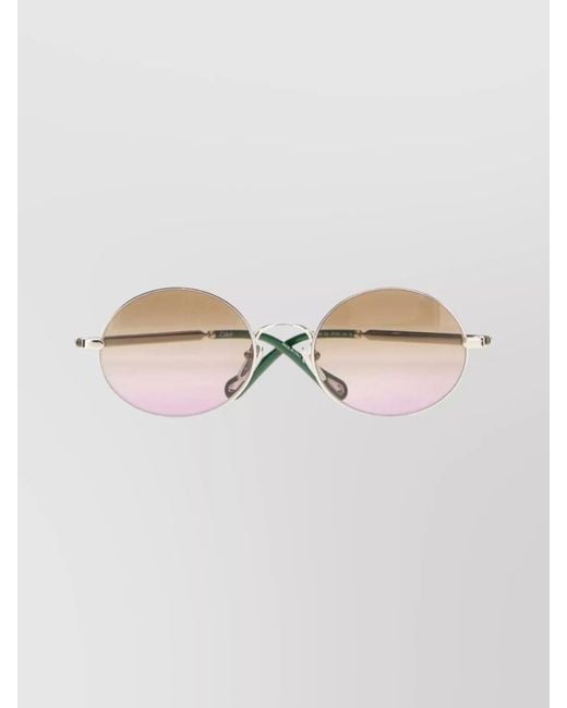 Chloé Gray Metal Sunglasses