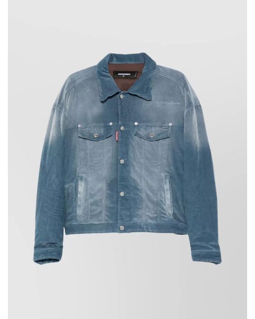 DSquared² Blue Denim Jacket for men