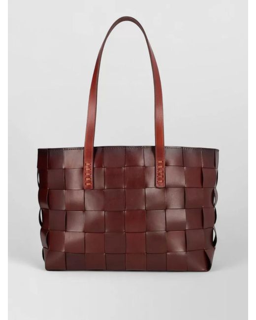 Dragon Diffusion Red Medium Tote Bag Dual Handles Design