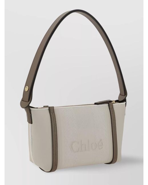 Chloé Multicolor Carry Canvas Shoulder Bag