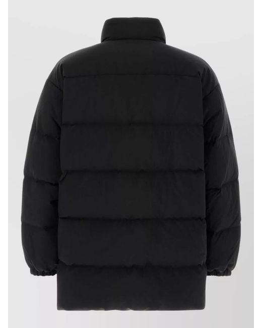 Jil Sander Black Down Jacket for men