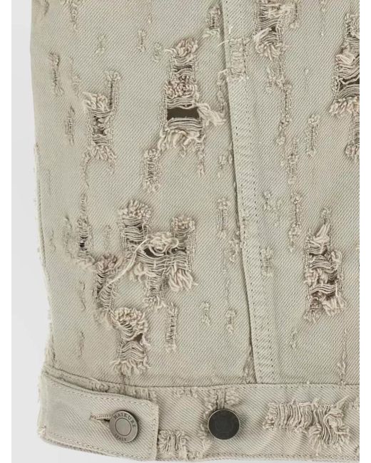 Haikure Natural Ryder Denim Sleeveless Vest Antique Finish