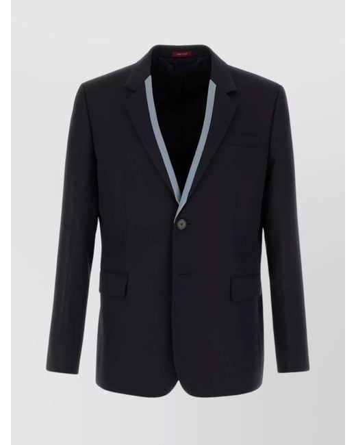 Gucci Blue Wool Blazer for men