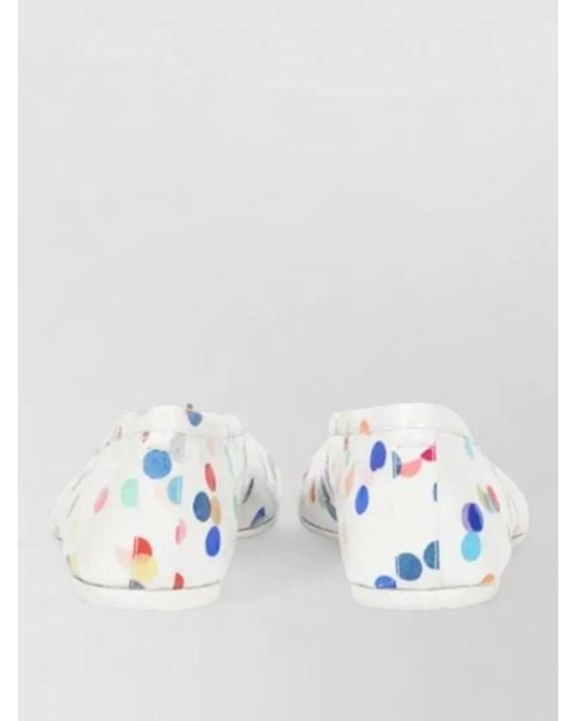 Maison Margiela Multicolor Tabi Toe Ballerina Flats Polka Dot