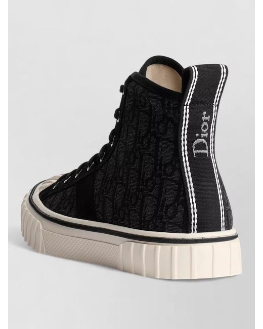 Dior Black High-Top Sneakers for men