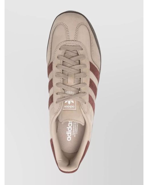 Adidas Pink Suede Leather Gazelle Indoor Low-Top Sneakers