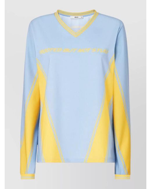 Fendi Blue T-Shirt
