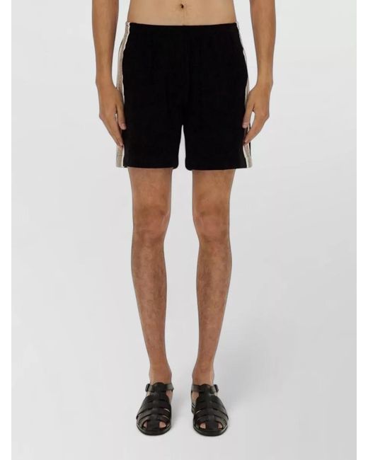 Sasquatchfabrix Black Tailored Shorts for men