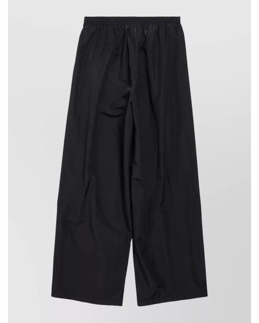 Balenciaga Blue Wide-Leg Track Pants for men