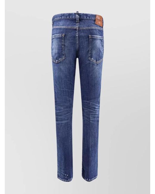 DSquared² Blue Denim Skinny Jeans for men
