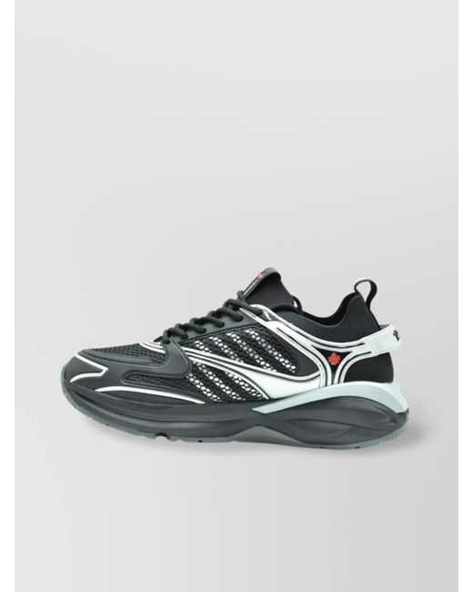 DSquared² Metallic Low-Top Sneakers
