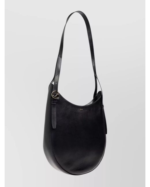 Coperni White Swipe Leather Shoulder Bag