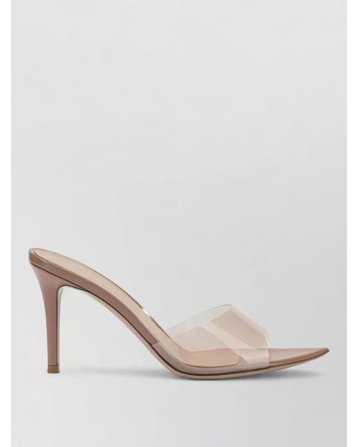 Gianvito Rossi Natural Elle 85 Mm Mules