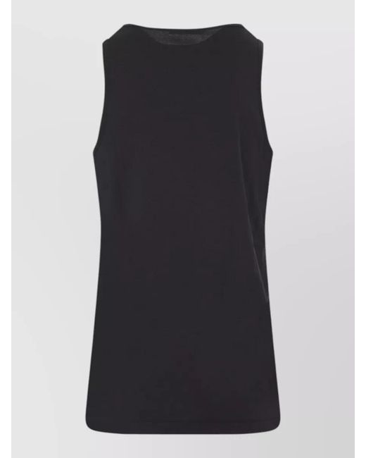 Lemaire Black Tank Top for men