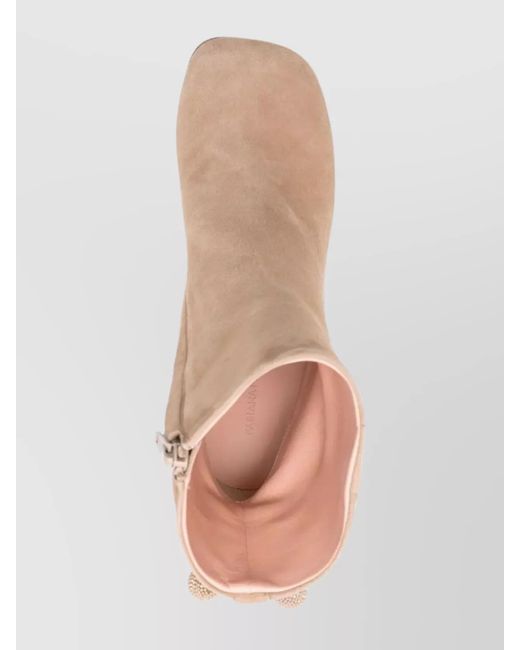 Fabiana Filippi Natural Leather Ankle Boots