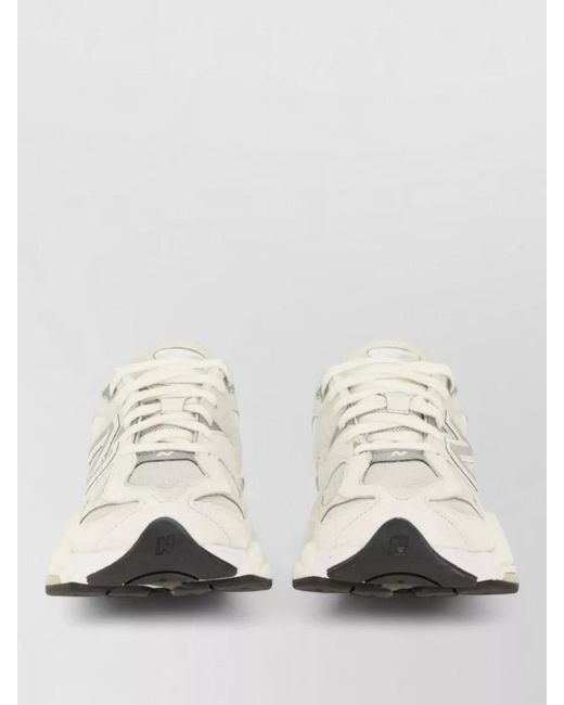 New Balance Natural Suede Mesh Low-Top Sneakers