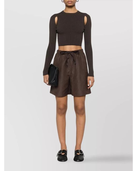 Max Mara Black Knitted Top
