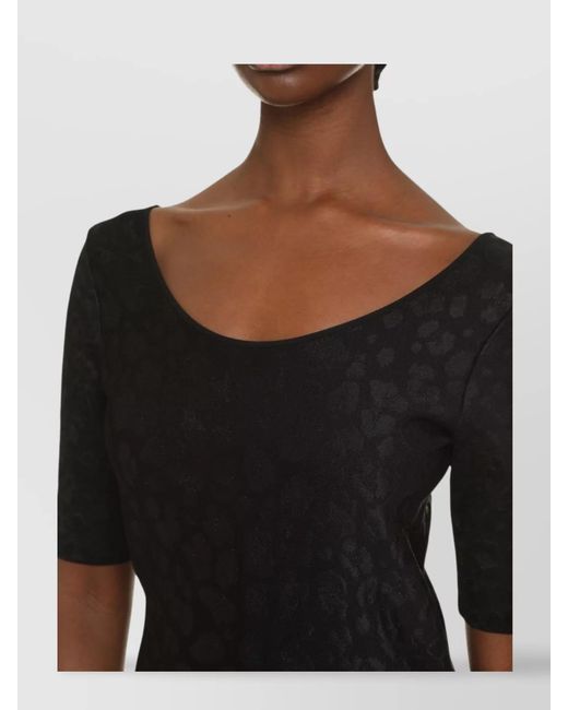 Versace Black Short Dresses