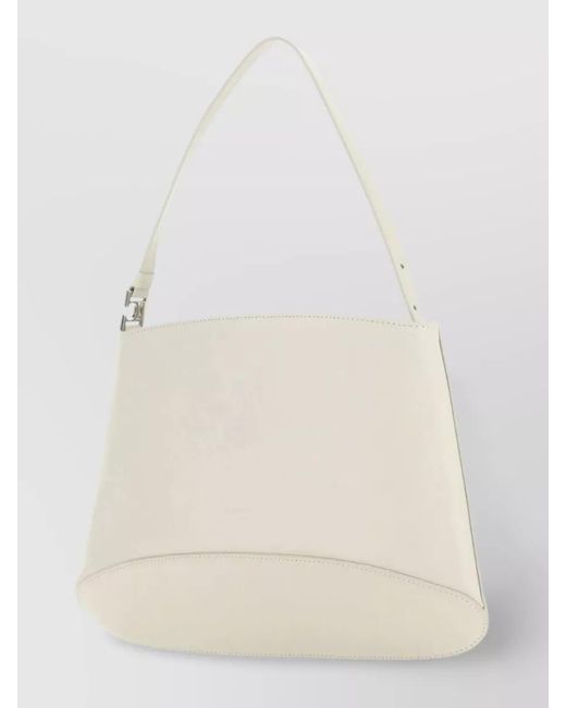 Low Classic Natural Leather Shoulder Bag