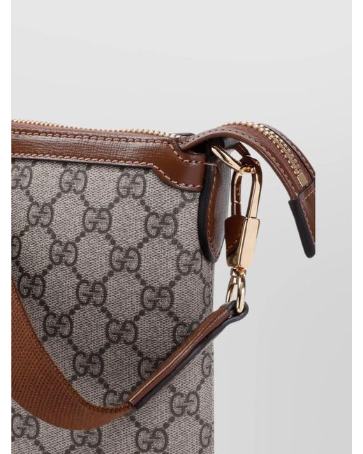 Gucci Gray Messenger Bag for men