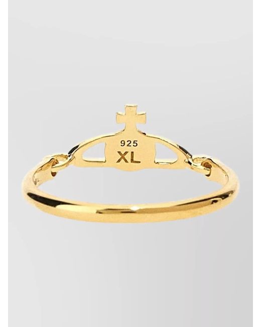 Vivienne Westwood Metallic Recycled Ring