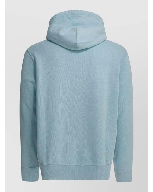 RRL Blue Ralph Hooded Sweater Kangaroo Pocket for men