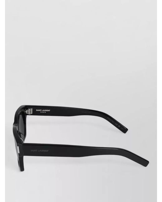 Saint Laurent Black Sunglasses Sl 402 001 Rectangular Frame