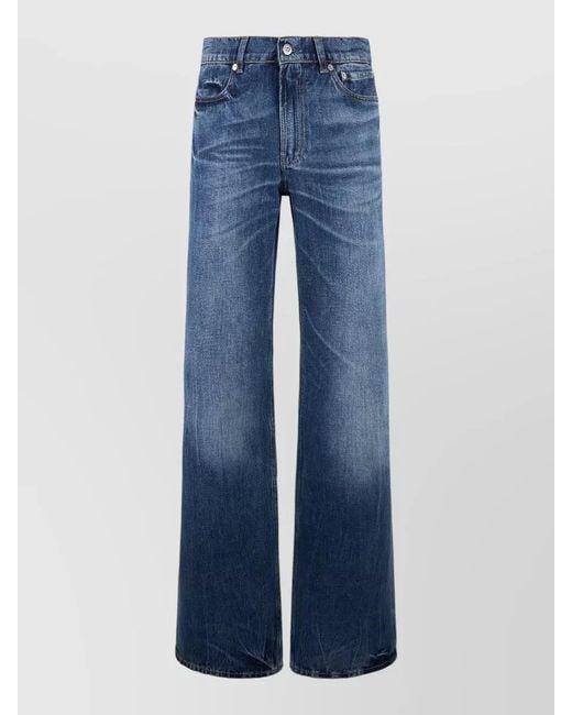 Our Legacy Blue Vienna High Waist Wide Leg Jeans for men