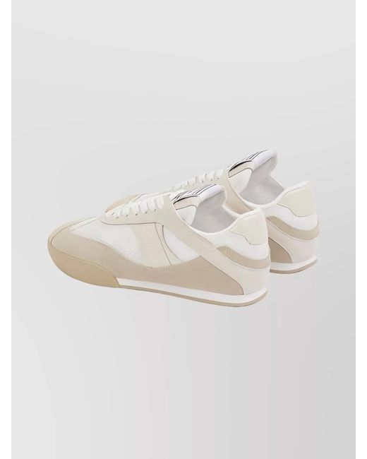 Chloé White Mesh Low-Top Sneakers