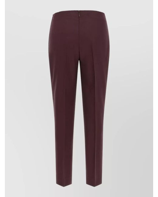 Gianluca Capannolo Purple Lea Slim-Fit Trousers