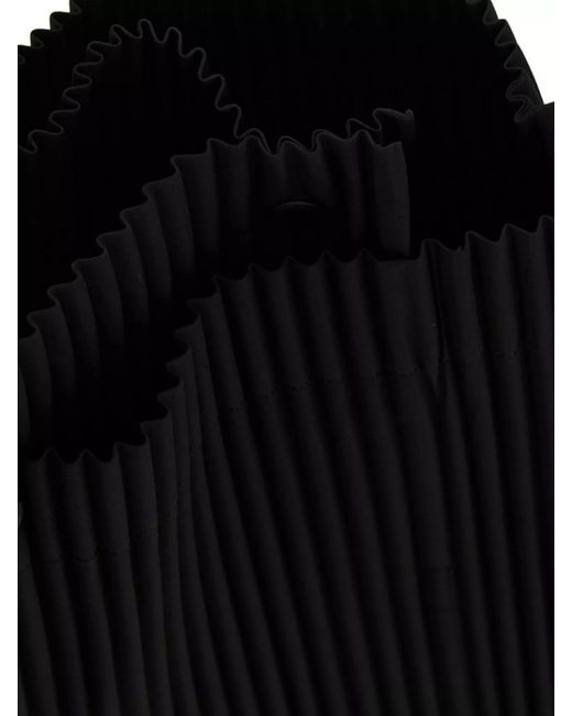 Homme Plissé Issey Miyake Black Utility Medium Shoulder Bag for men