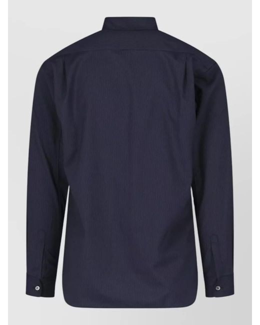 Comme des Garçons Blue Shirt for men