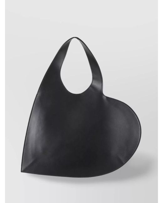 Coperni Black Heart Shape Single Top Handle Tote Bag