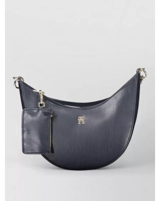 Tommy Hilfiger Blue Polyethylene Shoulder Bag