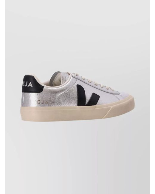 Veja Multicolor Leather Campo Low-Top Sneakers