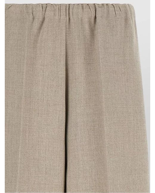 Fabiana Filippi Natural Trevi Straight-Leg Trousers