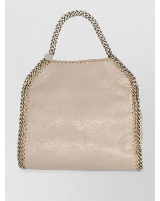 Stella McCartney Natural Falabella Mini Shoulder Bag