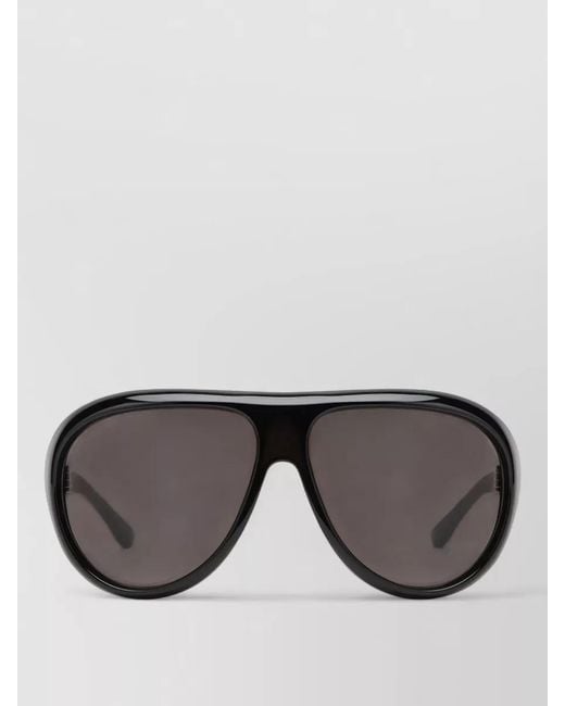 Gucci Black Oversized Frame Sunglasses Dark Lenses