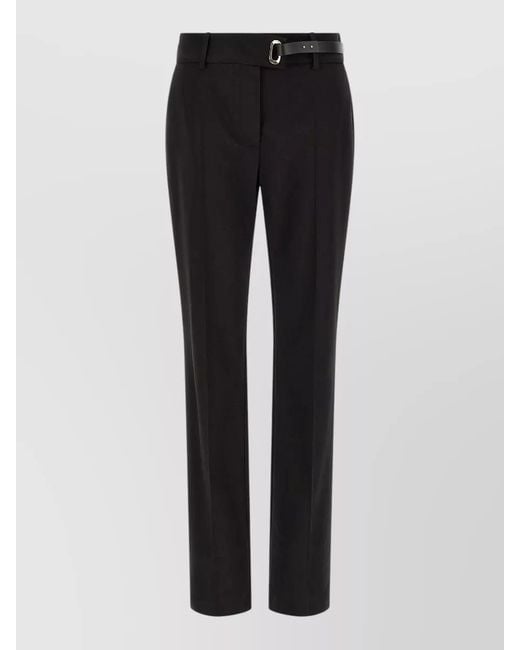 Sportmax Black Tailored Trousers