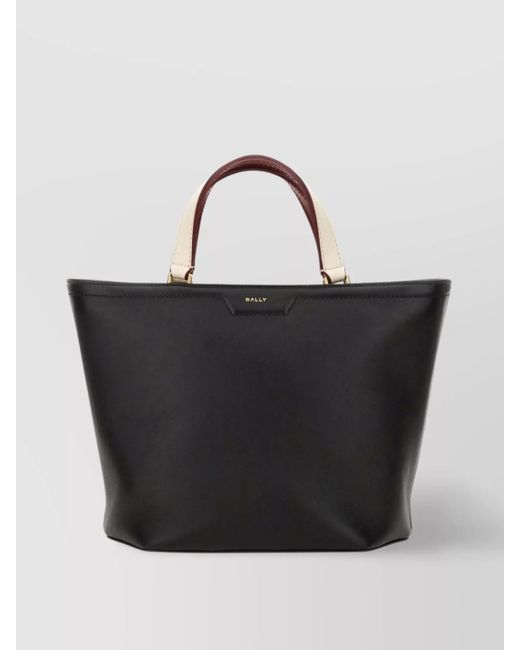 Bally Black Shoulder Bag Removable Strap